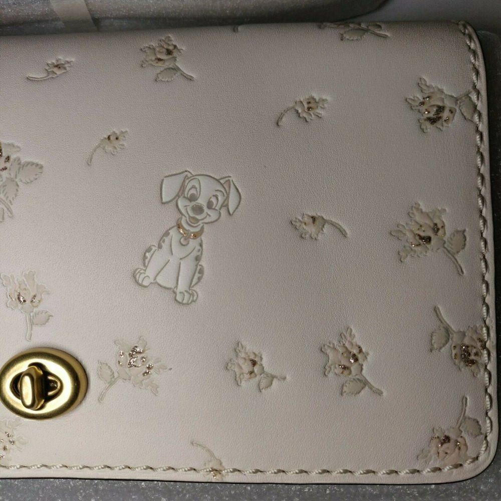 COACH Disney X Dinky Mixed Dalmatian 76759 Chalk - Picture 4 of 11